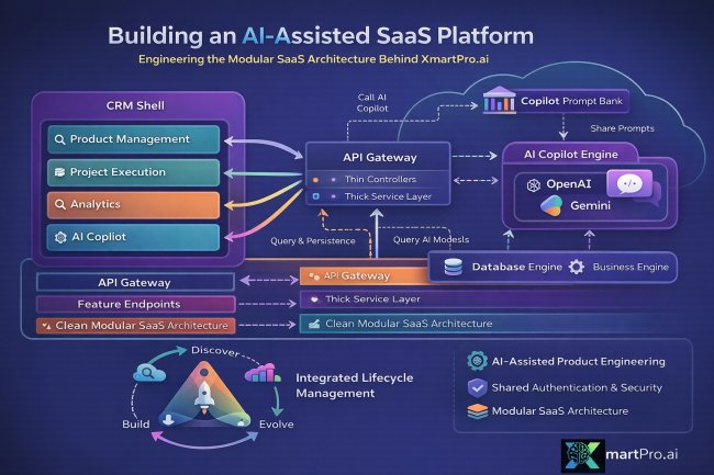 Building XmartPro.ai: Modular SaaS Architecture that Scales with AI