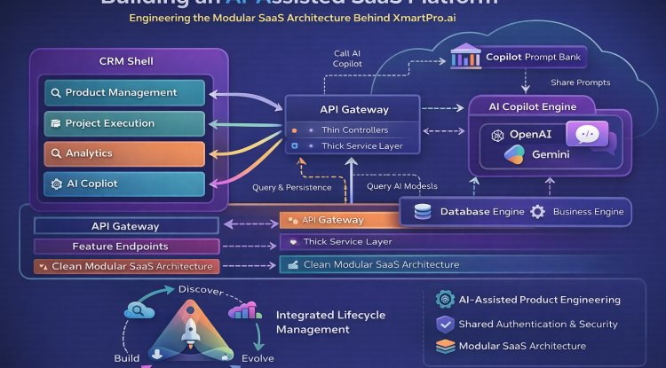 Building XmartPro.ai: Modular SaaS Architecture that Scales with AI