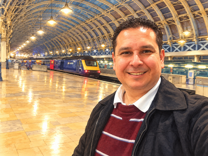 London — a journey by rail.